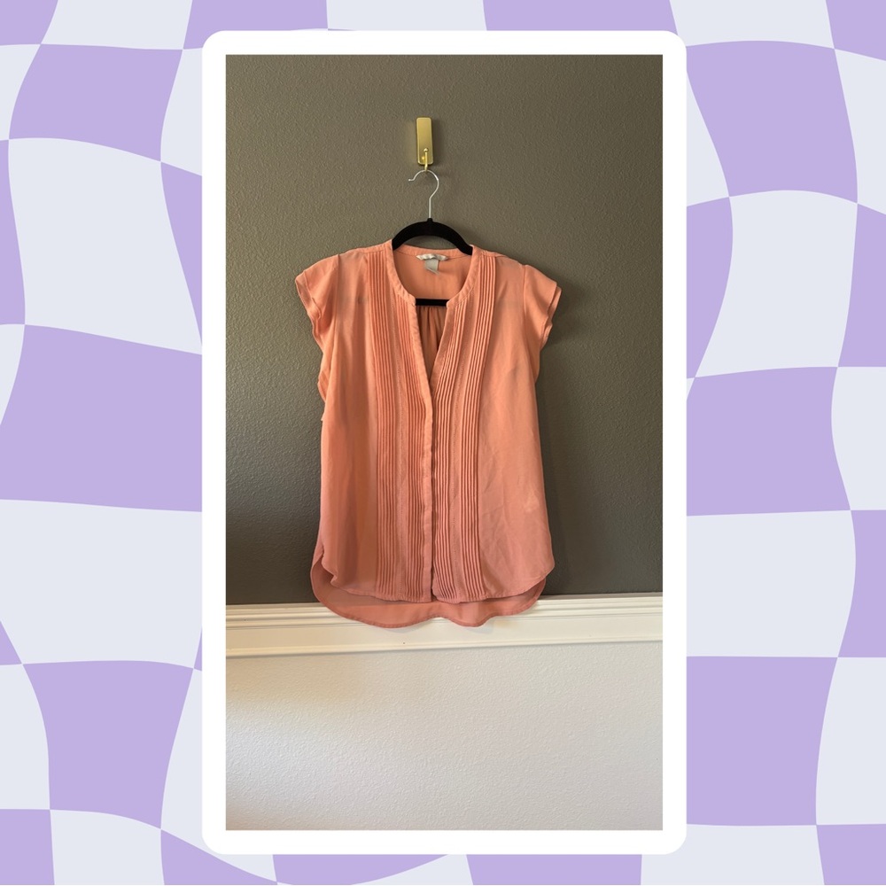 Women's Peach Blouse